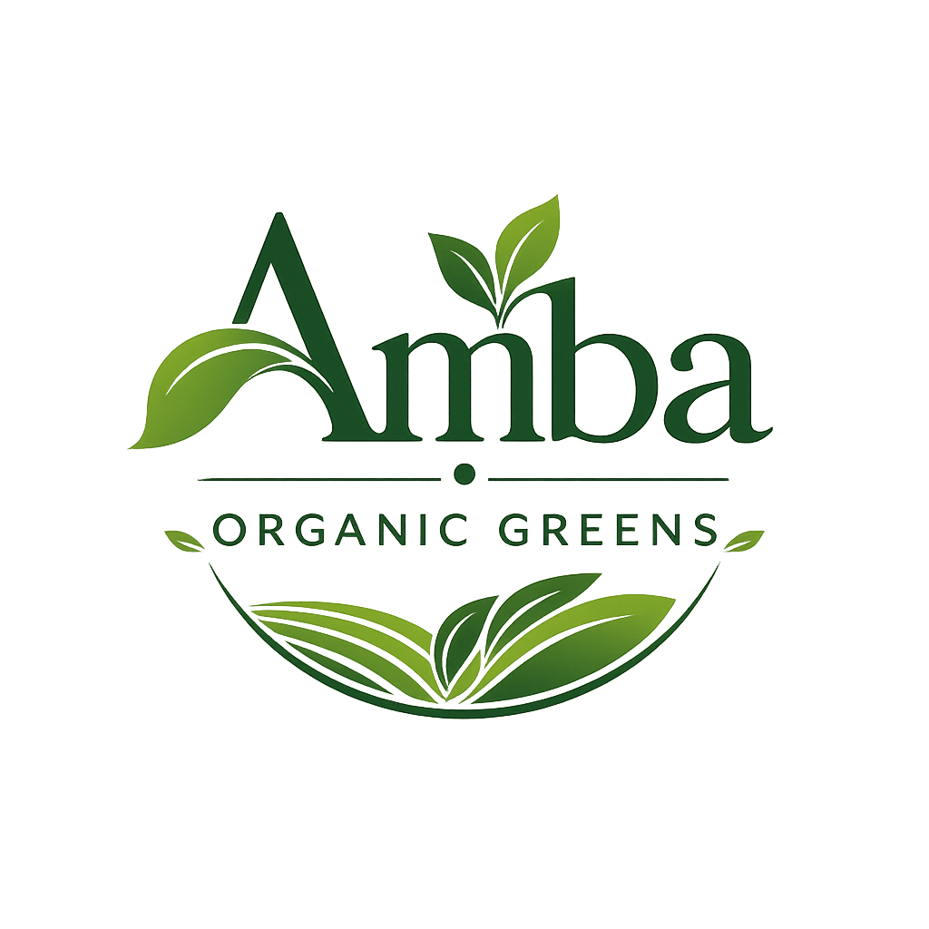 Amba Organic Greens Logo